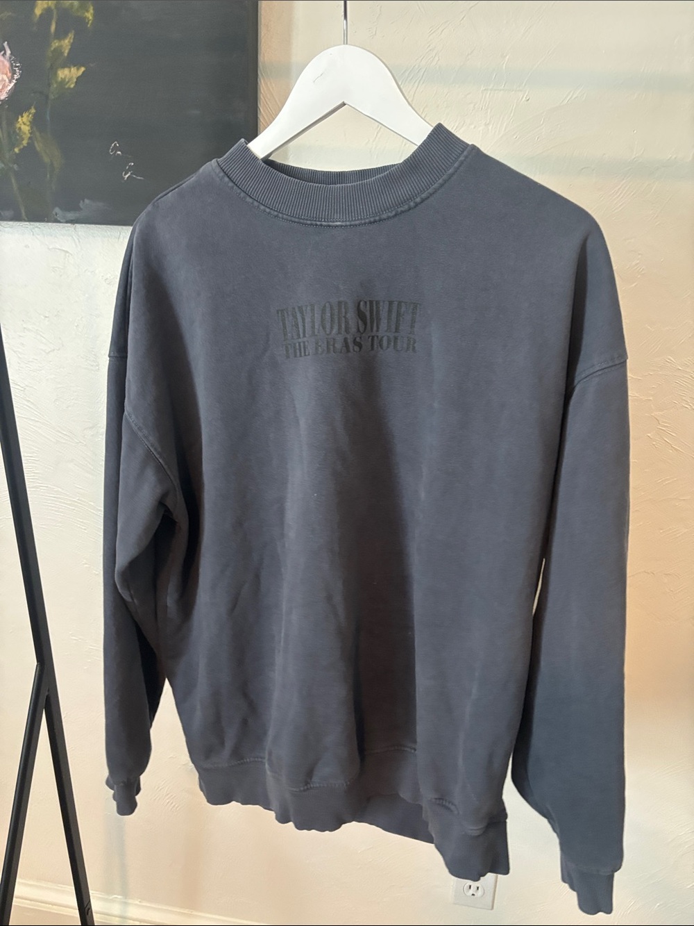Taylor Swift The Eras Tour Crewneck Sweatshirt - Charcoal